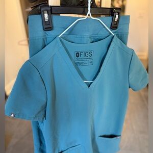 *SET* Teal Women’s Scrub Set, Size XXS